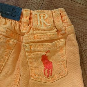Baby Girls Ralph Lauren jeans. Size 6months